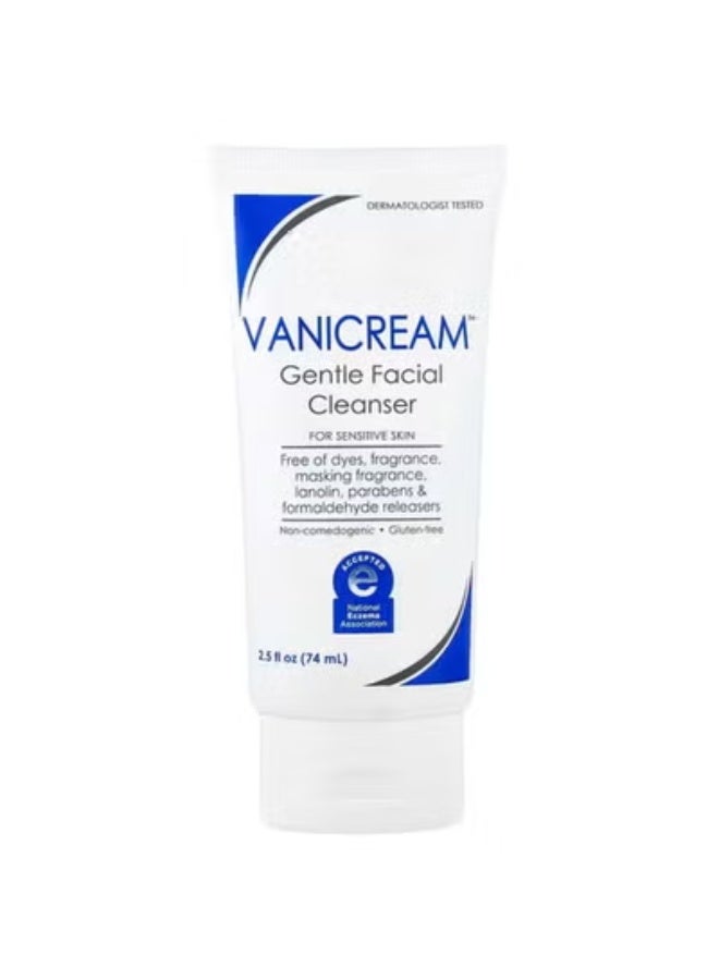 فانيكريم فاني كريم، منظف لطيف للوجه، للبشرة الحساسة، خالٍ من العطور، 74 مل (2.5 أونصة سائلة) - Image 1